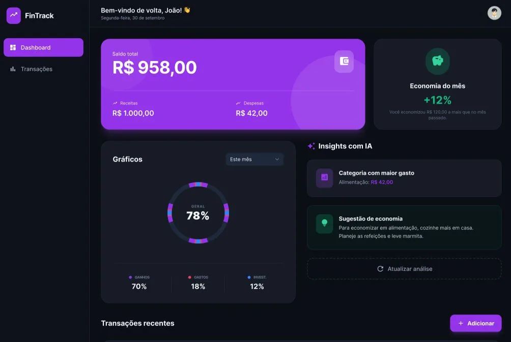 Projeto FinTrack