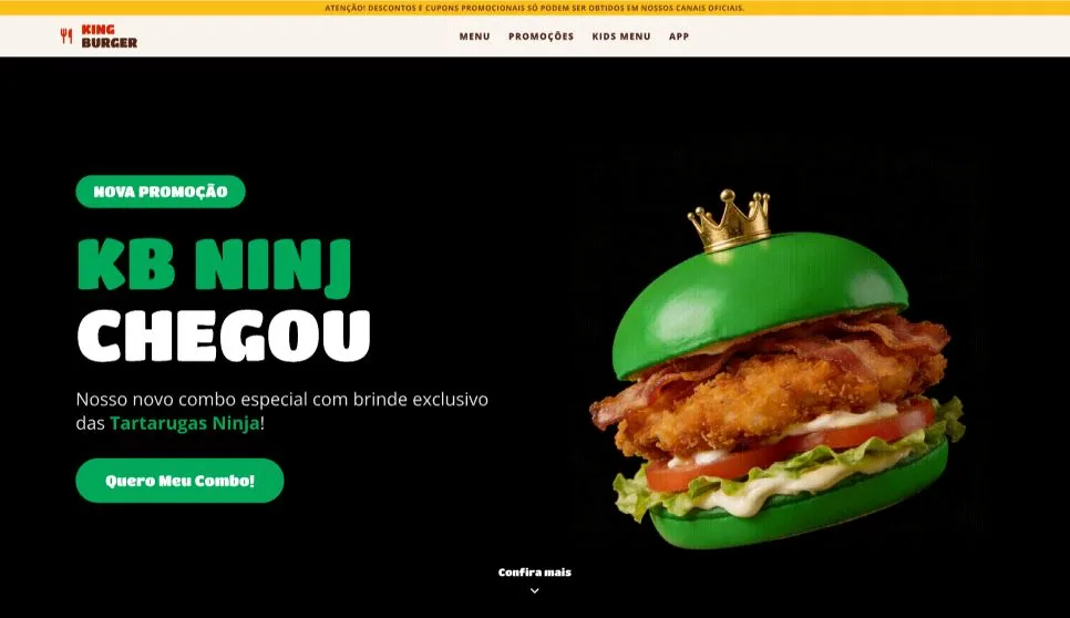 Projeto King Burguer