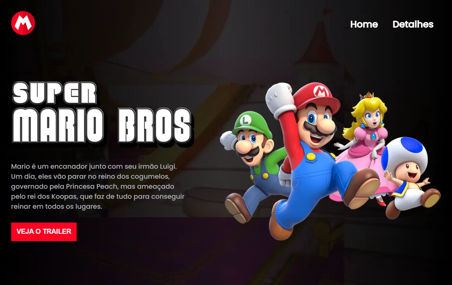 Projeto Super Mario Bros